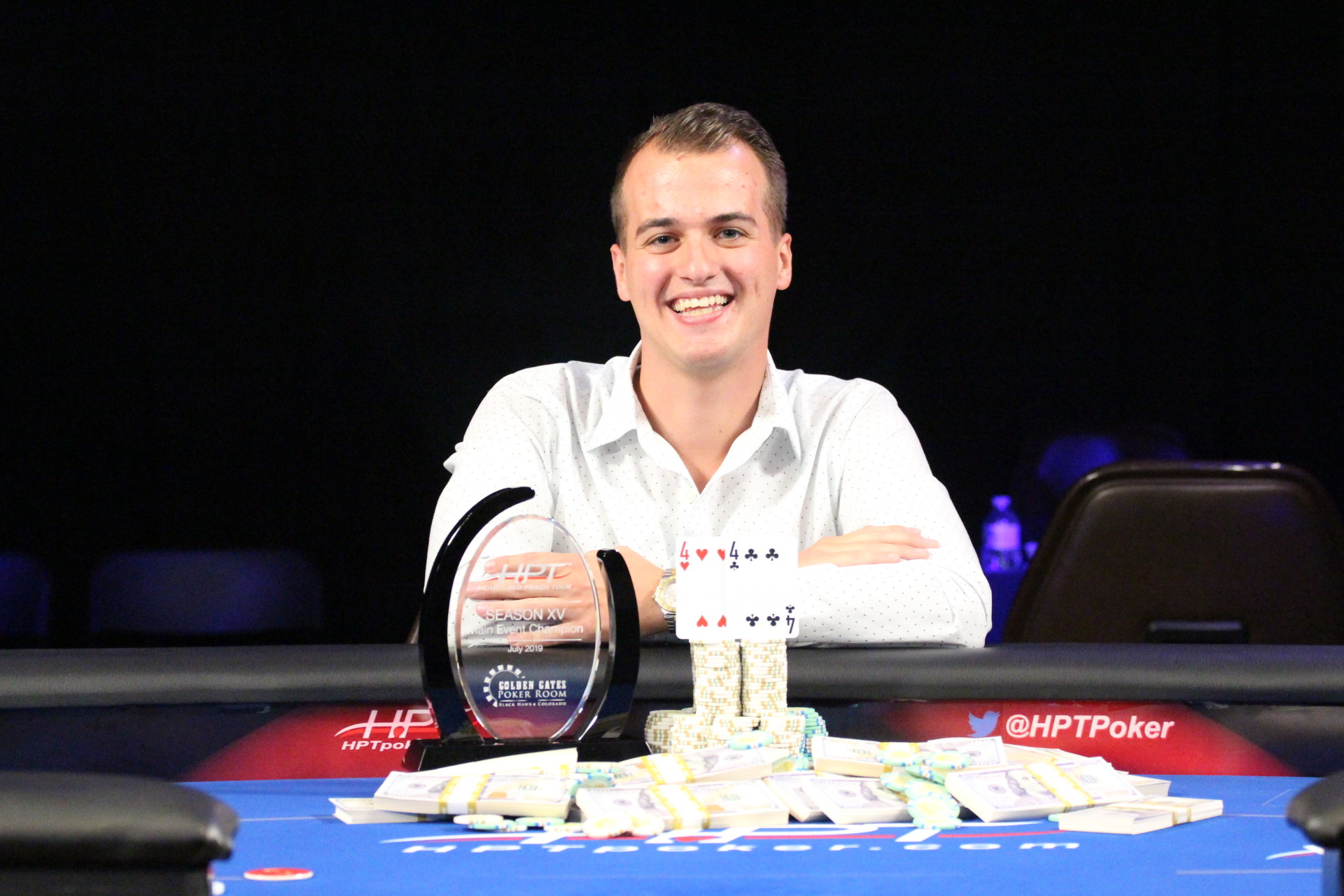 Austin Peck Wins HPT Golden Gates 1,100 Main Event for 152,671