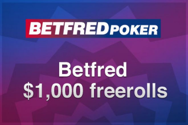 1,000 Freeroll on Betfred Poker PokerNews