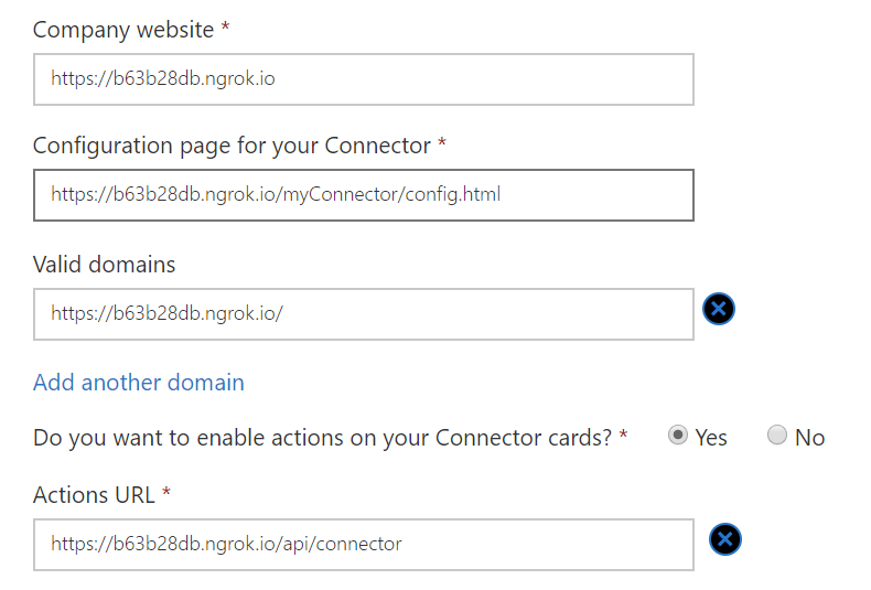 Build a connector for Microsoft Teams Yo Teams Microsoft Teams Apps