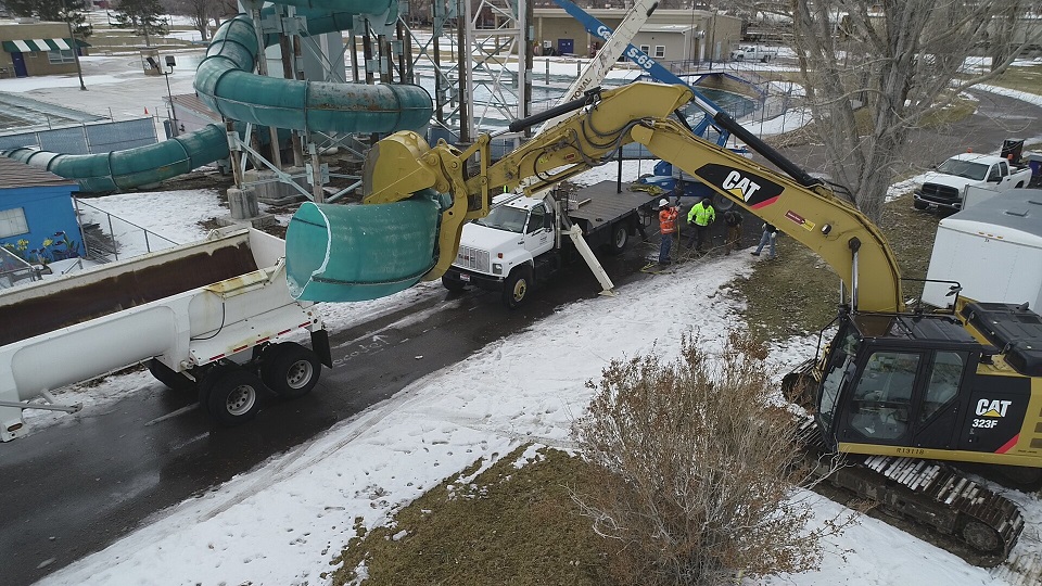 Ross Park Aquatic Complex Tower and Slide to be Torn Down Pocatello
