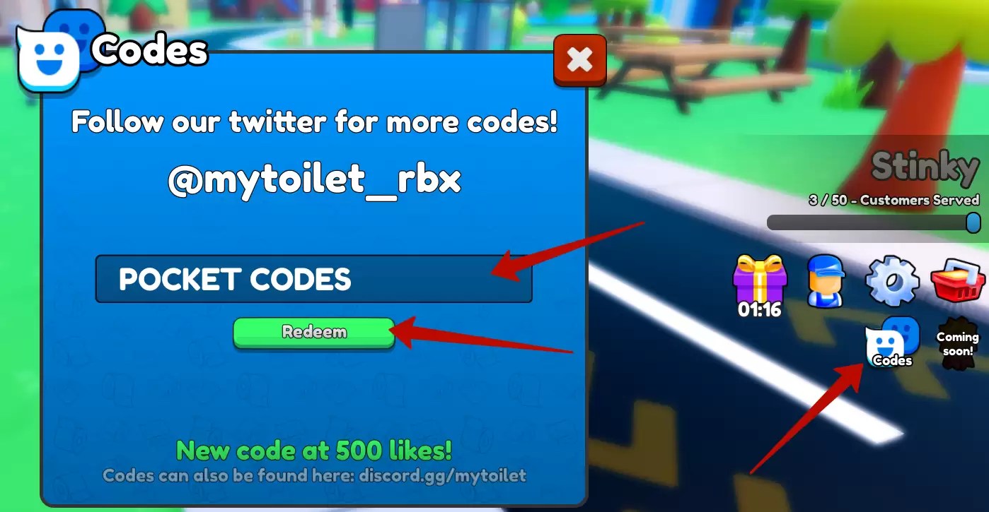 My Toilet Codes (October 2024) PocketCodes