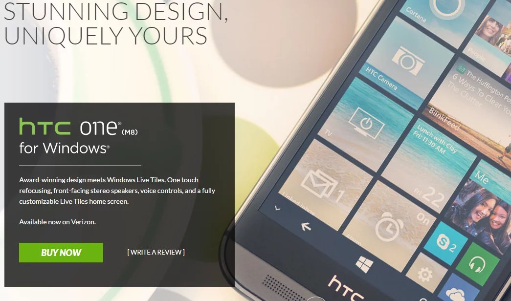 HTC releases One M8 Windows Phone Pocketables