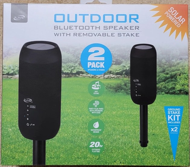 iLive Indoor/Outdoor Dual Bluetooth Speakers review Pocketables