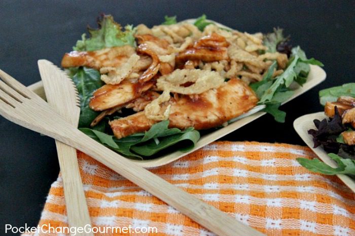 Easy Barbecue Chicken Salad Recipe Pocket Change Gourmet