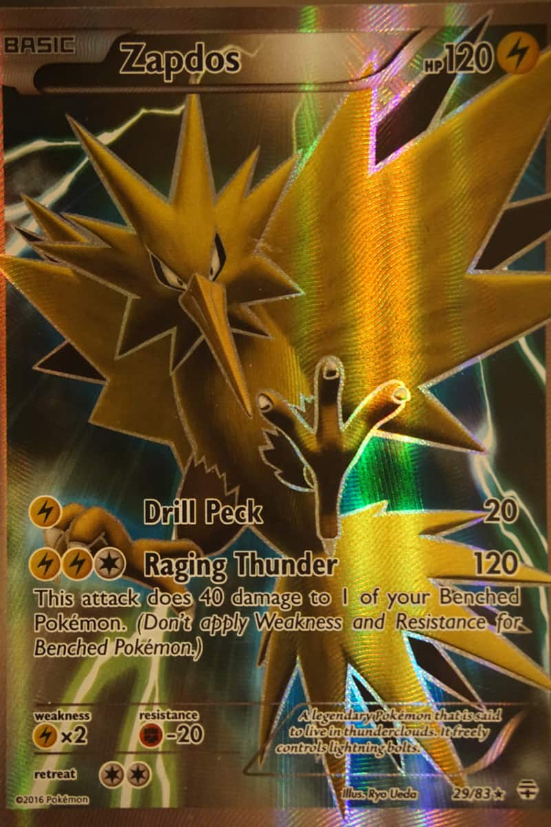 Zapdos 29/83 Full Art Pocket Monster