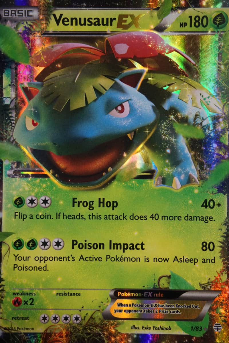 Venusaur EX 1/83 Pocket Monster