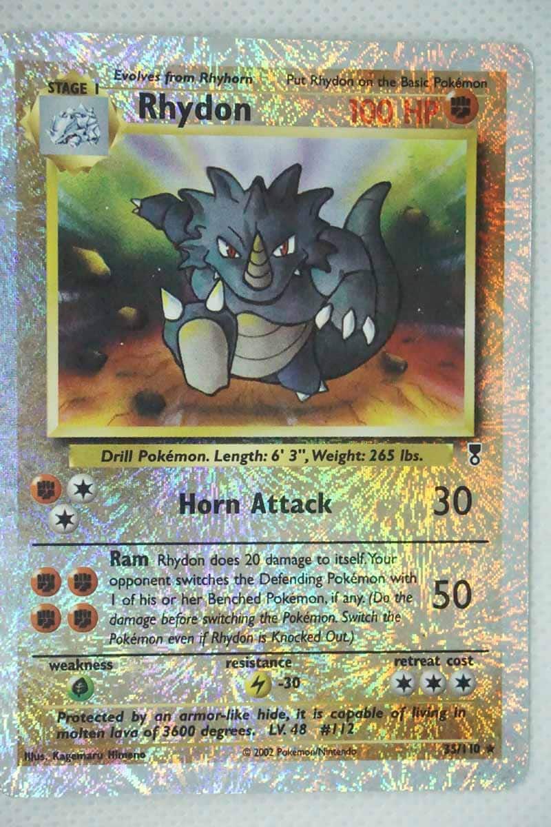 Rhydon 35/110 Special Holo Edition Pocket Monster