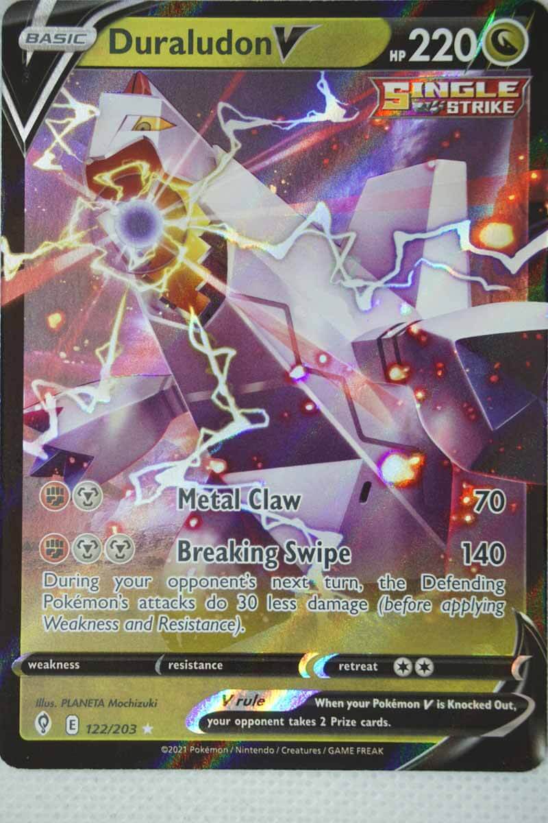 Duraludon V 122/203 Evolving Skies enkeltkort