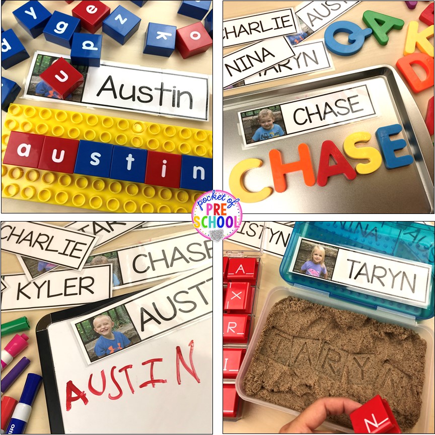 FREE EDITABLE Name Cards to Teach Little Learners their Name Pocket