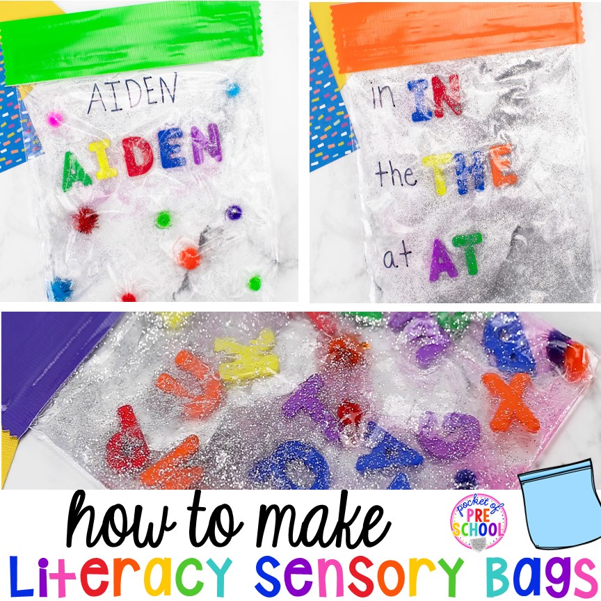 Letter, Name, and Sight Word Sensory Bags LaptrinhX / News