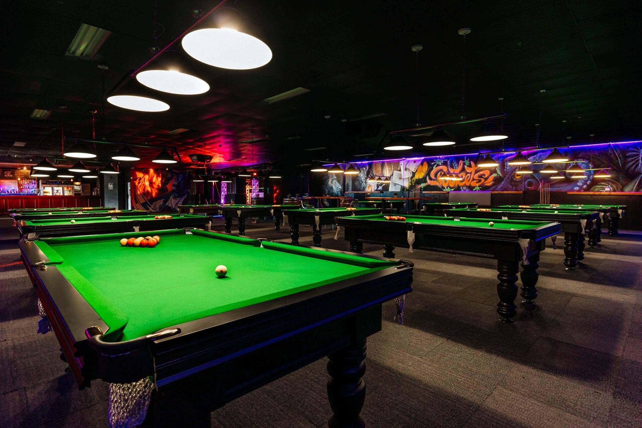 Pool Competitions Pockets Bar