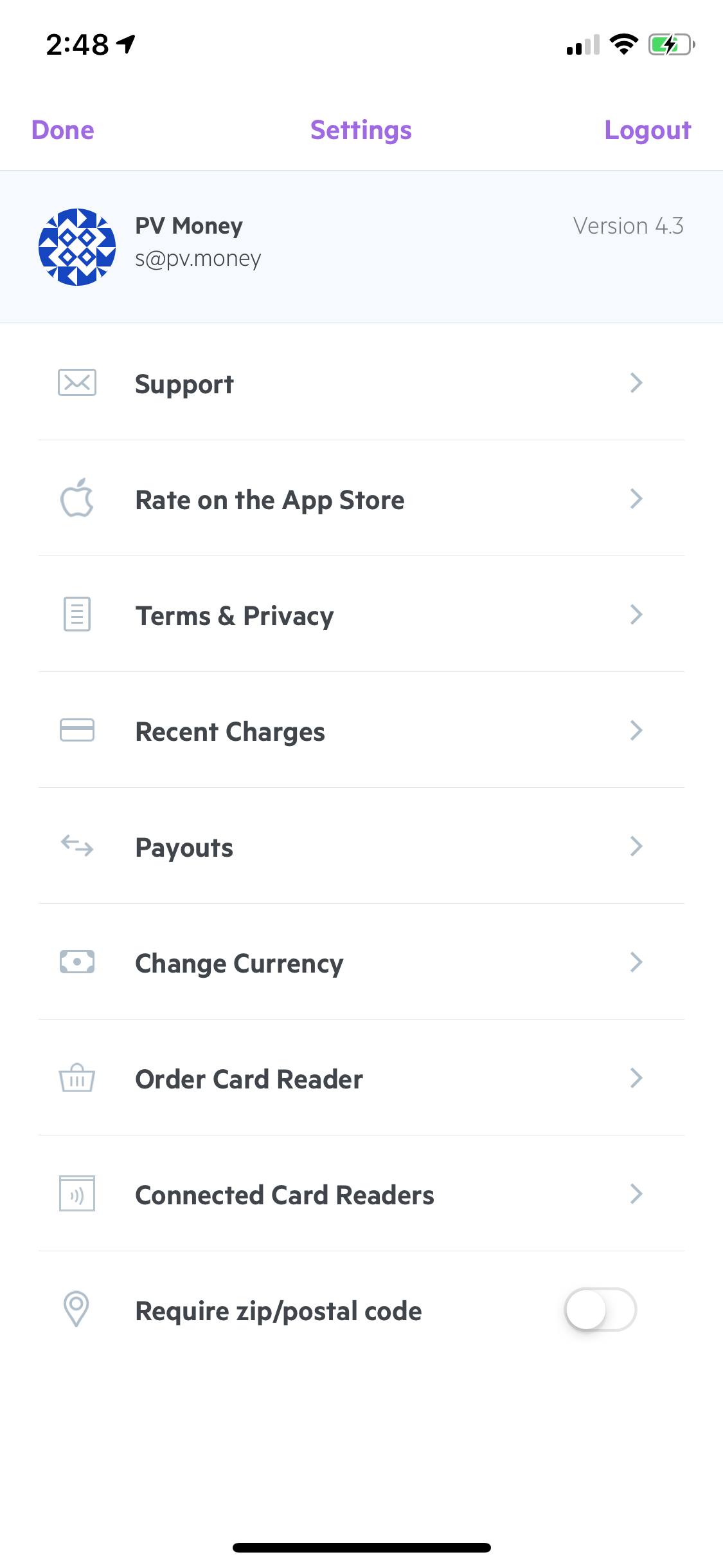 Using the BBPOS POS Chipper 2X BT card reader on iOS – PocketVendor