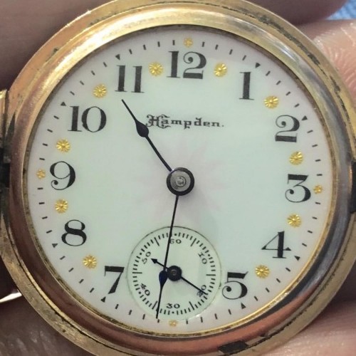 Hampden Pocket Watch Serial Number Lookup & Identification
