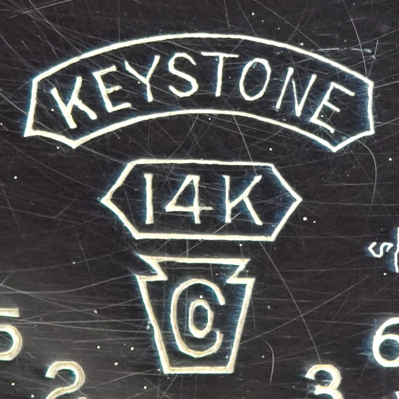 14K Pocket Watch Case by the Keystone Watch Case Co. Pocket Watch
