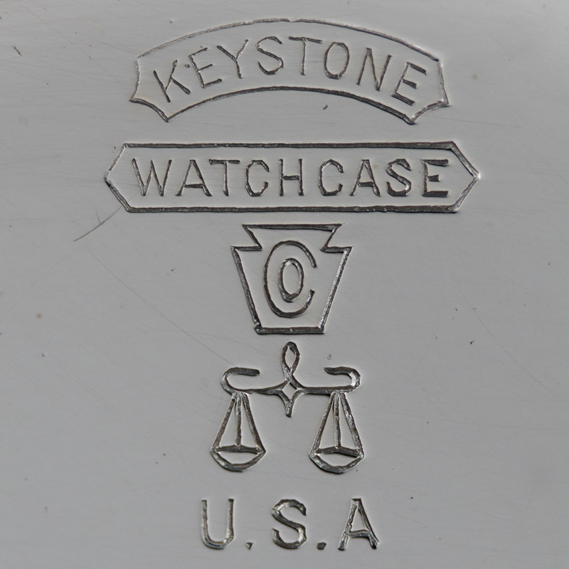 Boss Scale 10K/20YR Pocket Watch Case by the Keystone Watch Case Co
