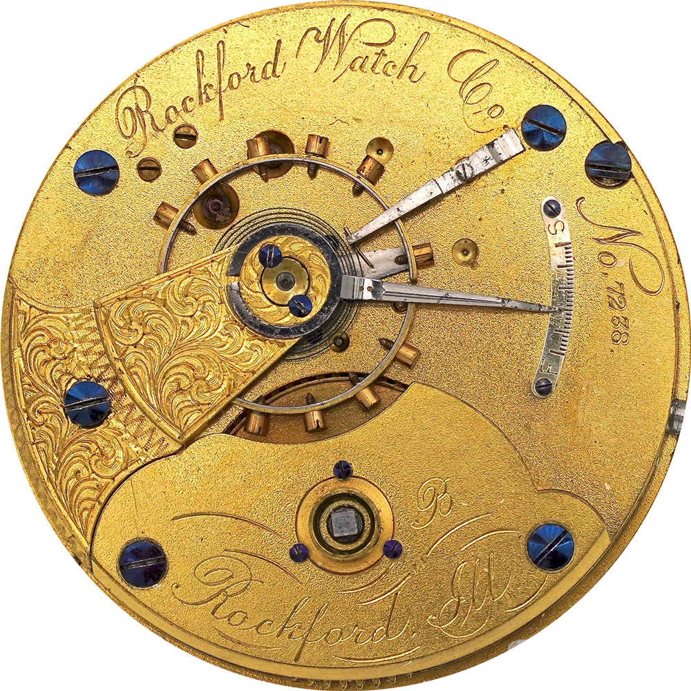 Pocket Watch Finishes Gilt, Nickel, TwoTone, and Damaskeening