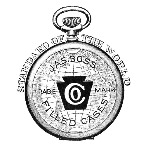 Keystone Watch Case Co. Pocket Watch Case Trademarks