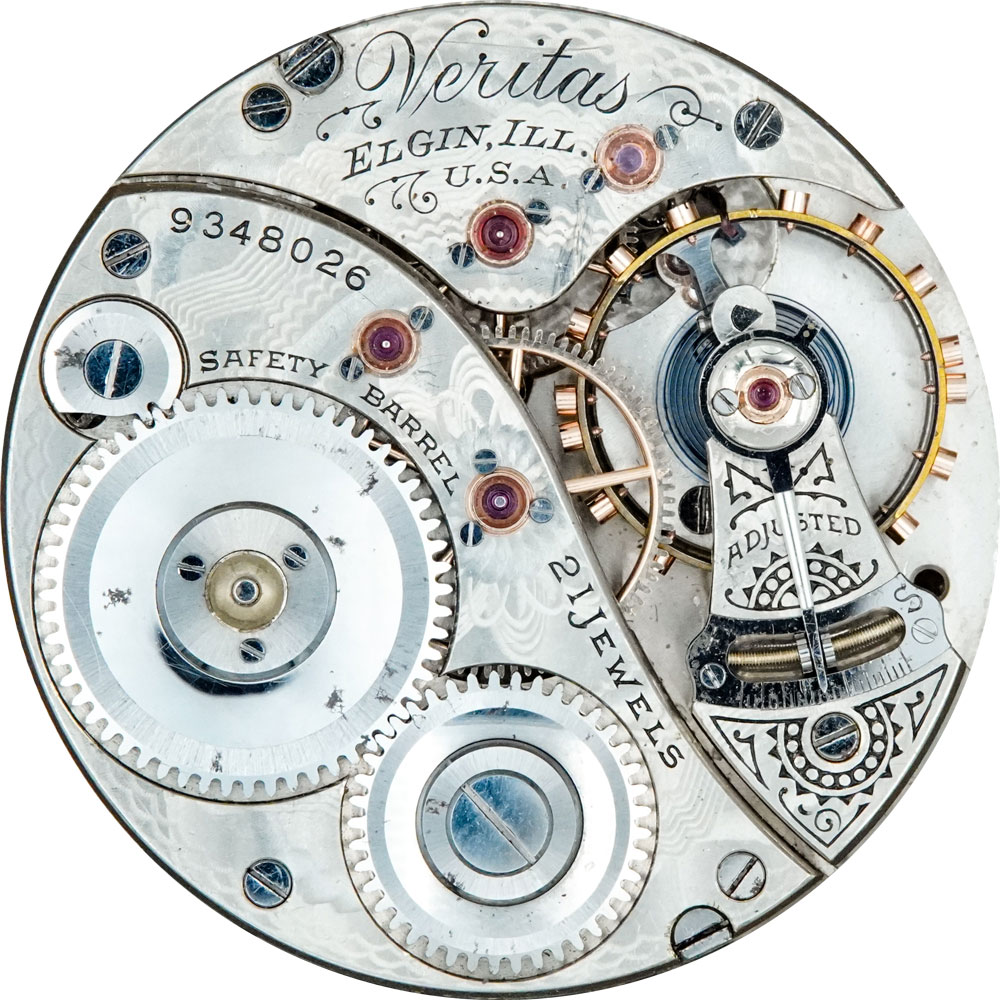 Elgin Pocket Watch Serial Number 8597989 (Grade 239)