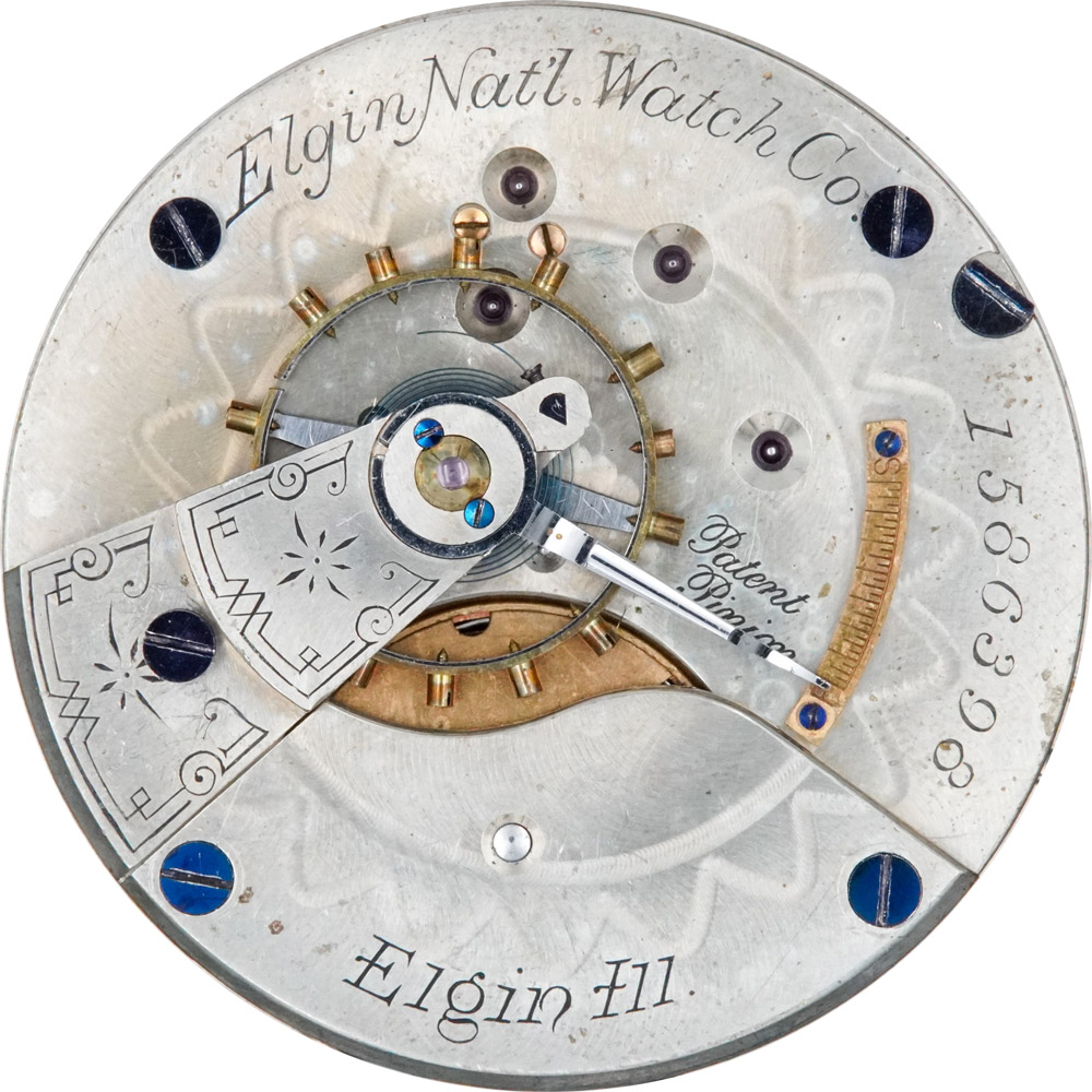 Elgin Pocket Watch Serial Number 1583509 (Grade 88)