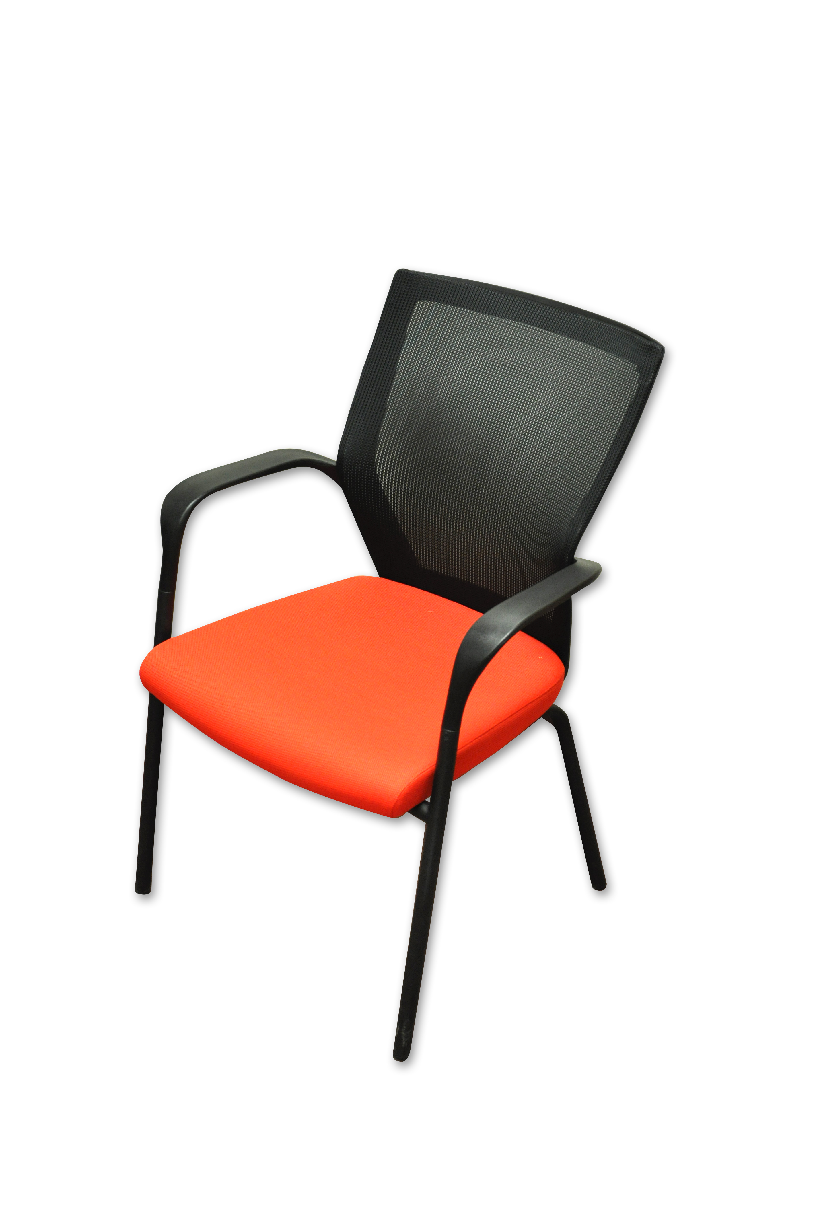 Comfort Pro 300 Mesh Guest Chair Black, Lime, & Red Podany's