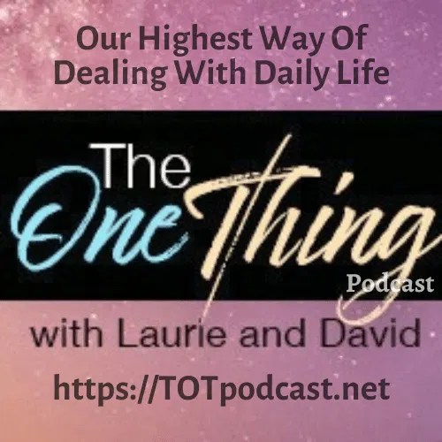 The One Thing Podcast With Laurie Morse and David Gruder