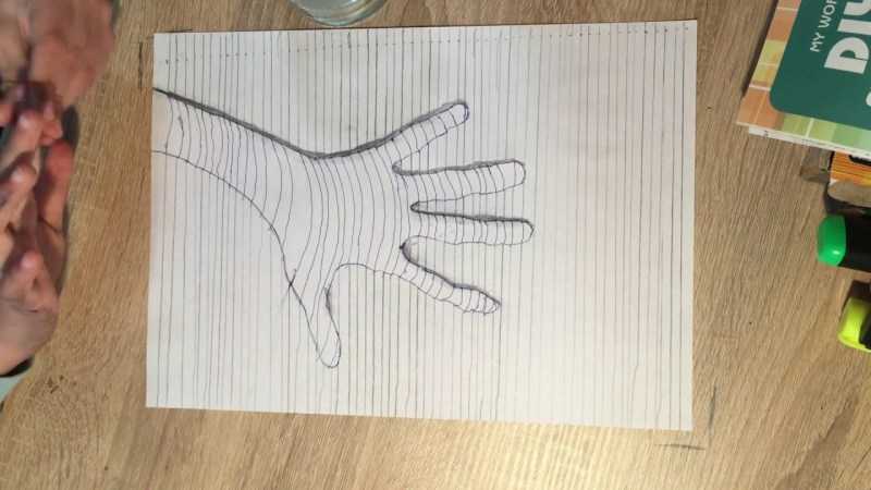 как можно нарисовать 3 д рисунок