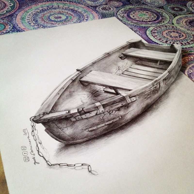 рисуем по клеточкам объемные рисунки