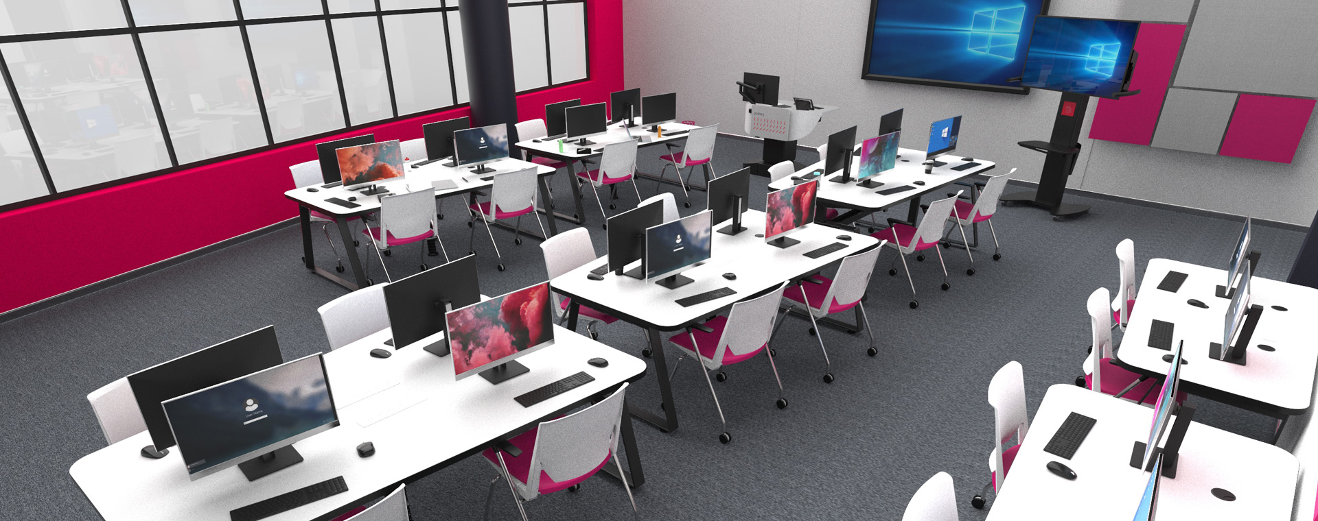 Podion Technology Enabled Furniture for teaching and learning spaces