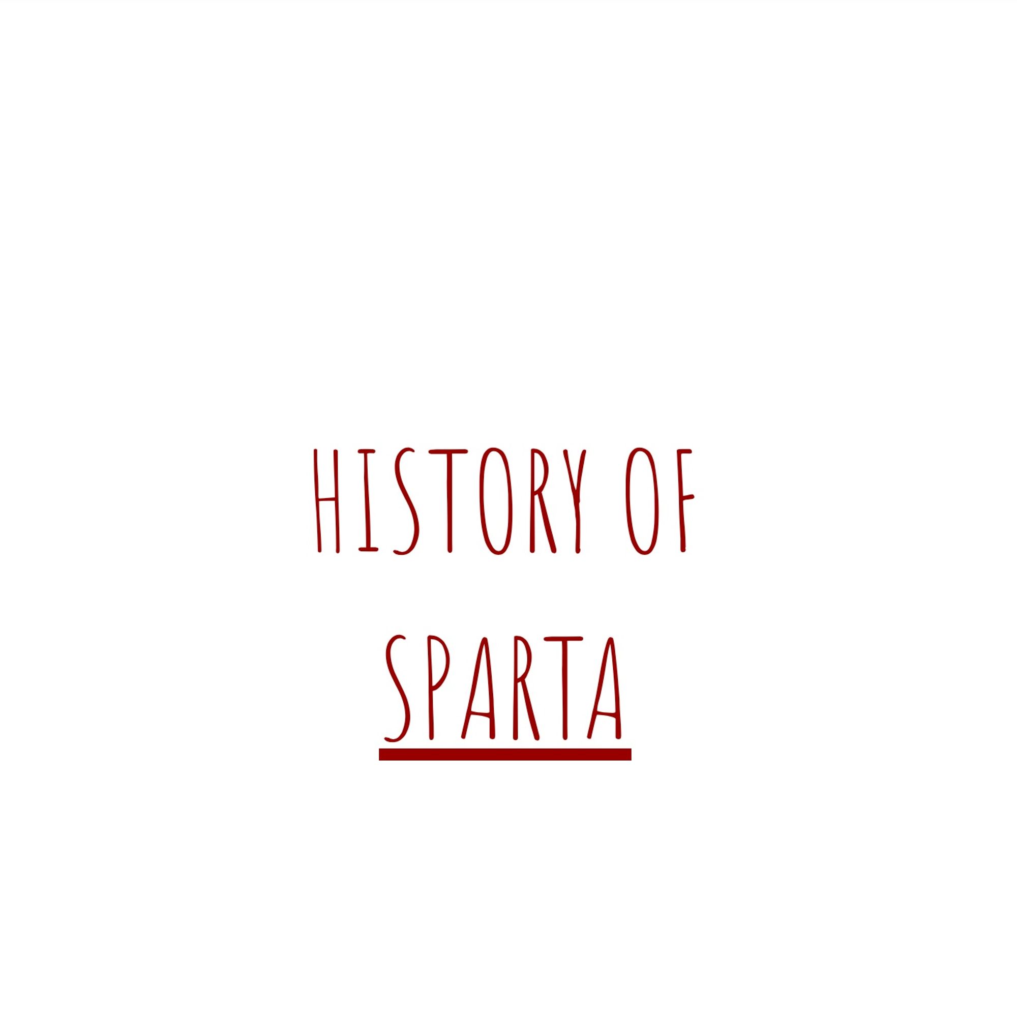 History of Sparta