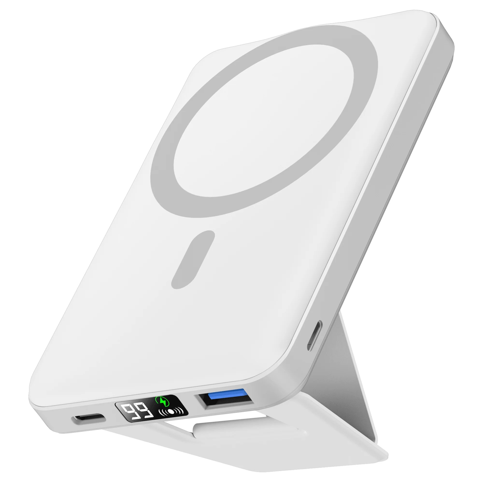 Podoru for Magsafe Battery Pack, Foldable 10000mAh Wireless