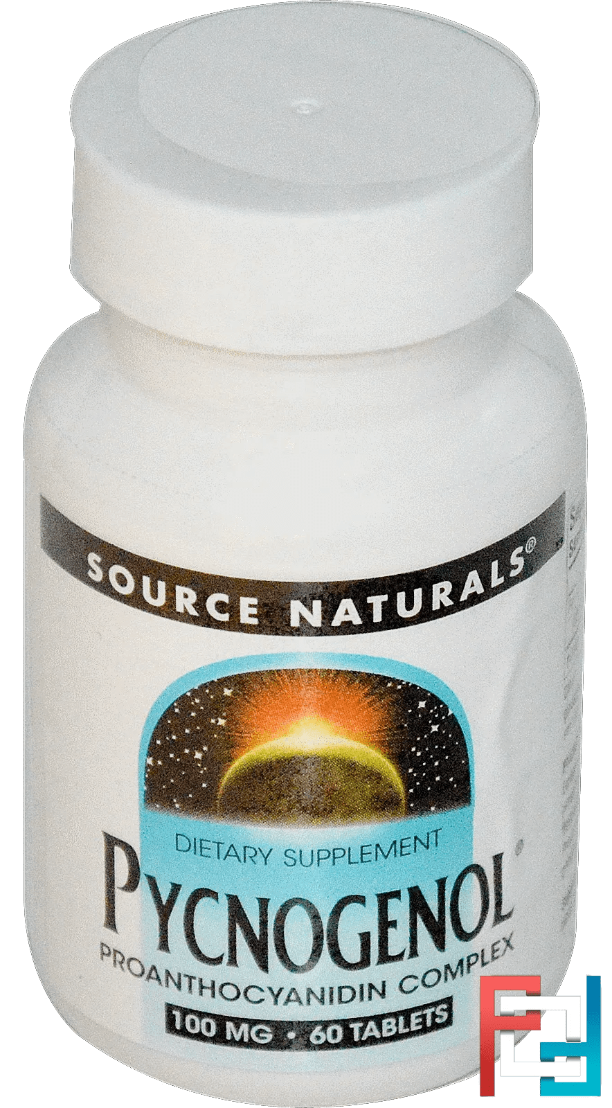 Pycnogenol, 100 mg, Source Naturals, 60 Tablets