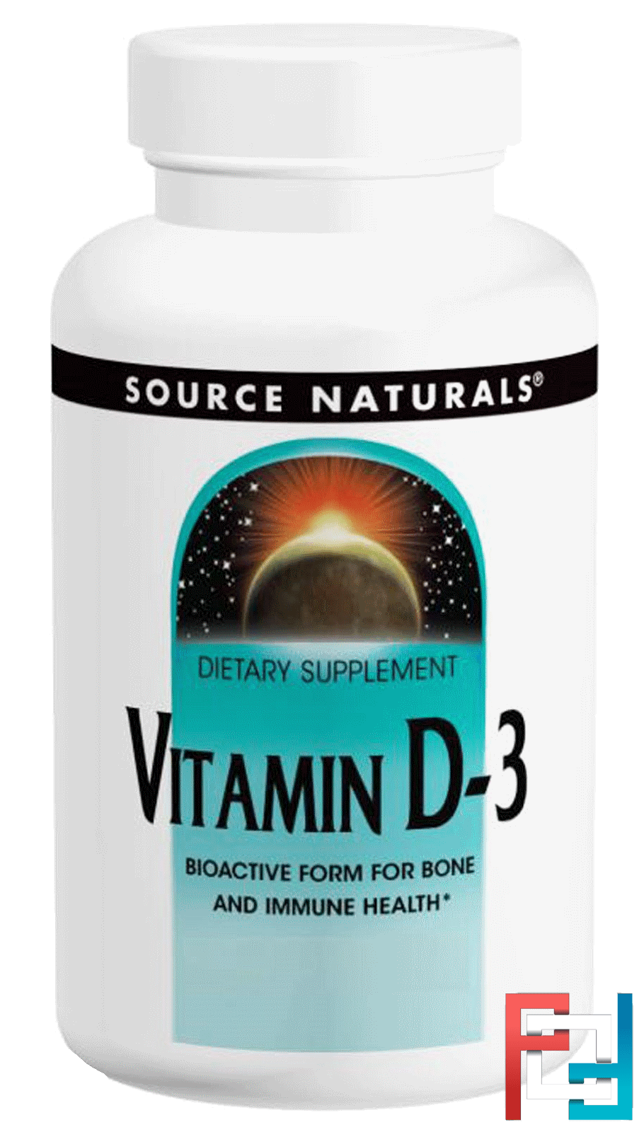 Vitamin D3, 2,000 IU, Source Naturals, 200 Softgels
