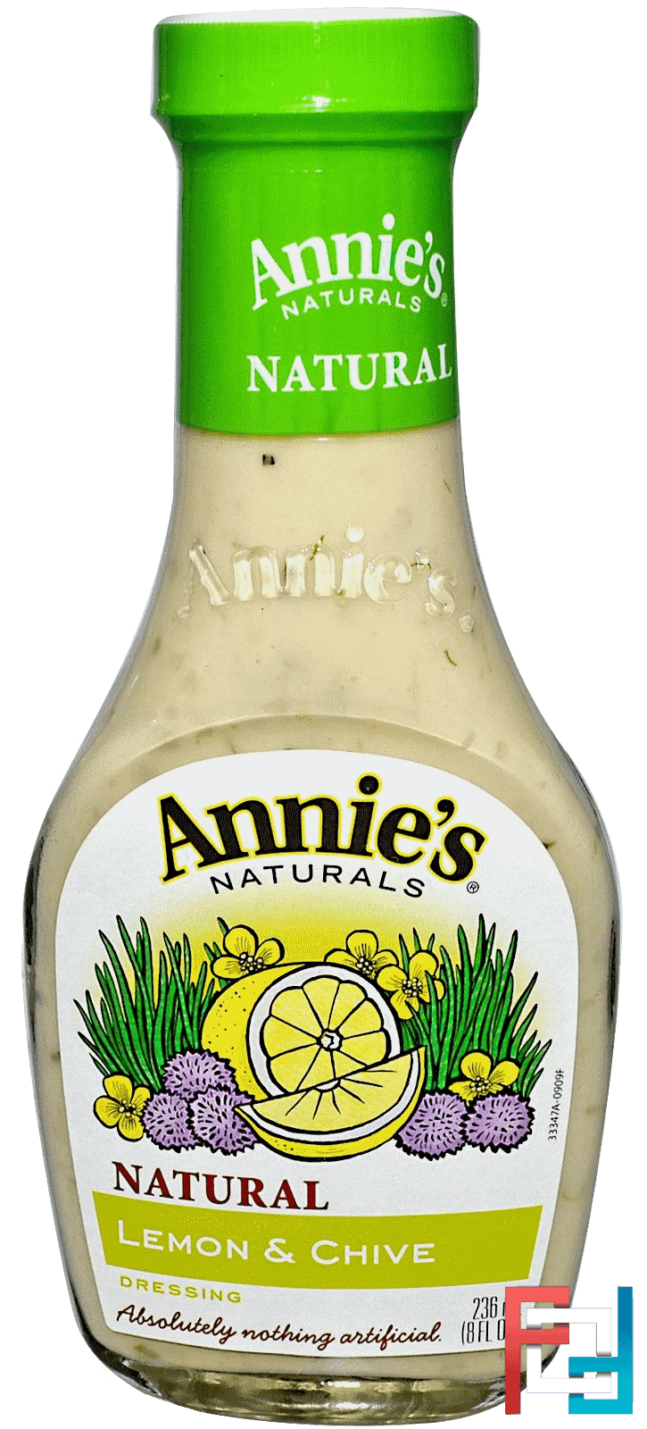 Lemon & Chive Dressing, Annie's Naturals, 8 fl oz (236 ml)