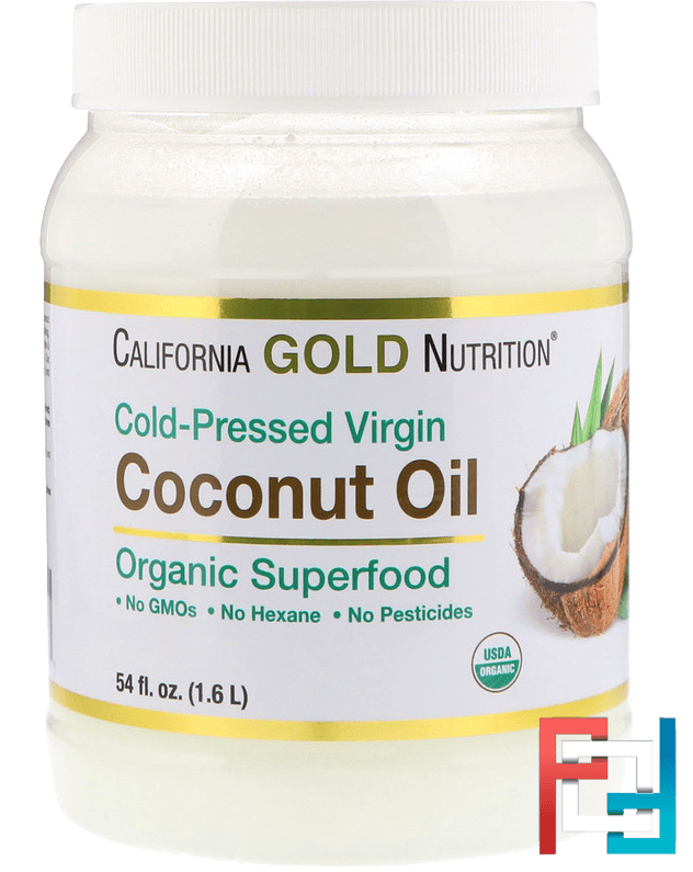 Organic Virgin Coconut Oil, Superfood, Cold Pressed, Unrefined