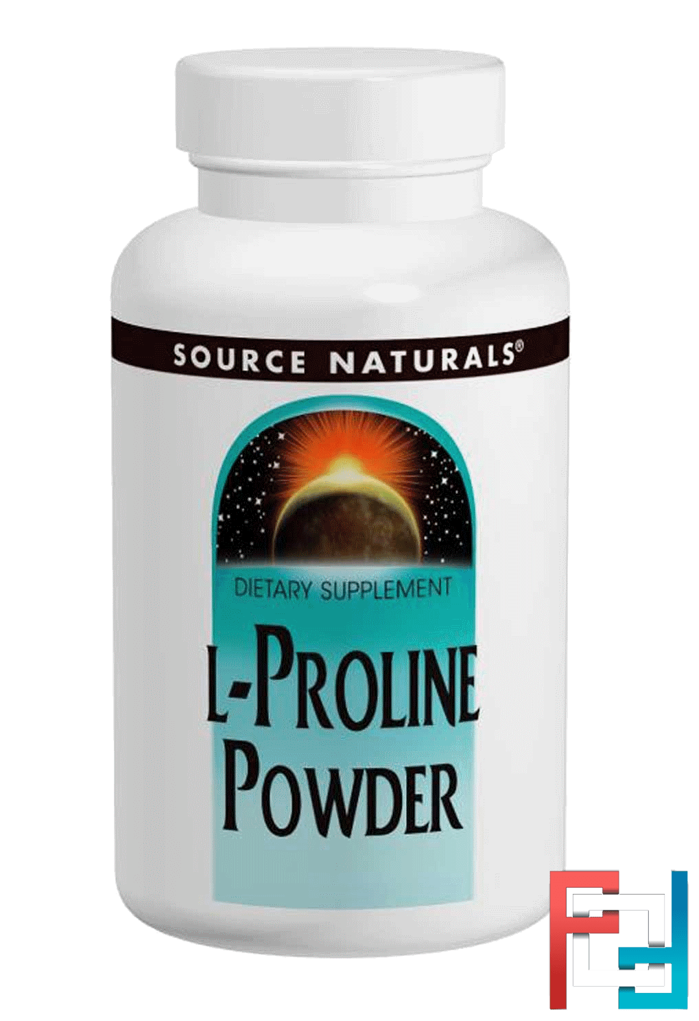 LProline Powder, Source Naturals, 113.4 g