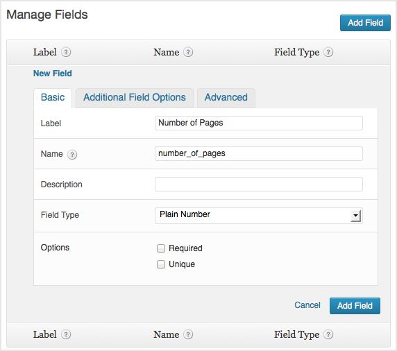 What are Custom Fields? Pods Docs What are Custom Fields? Pods Docs