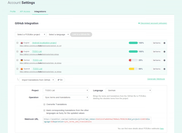 Bitbucket commit, now available with integration POEditor Blog