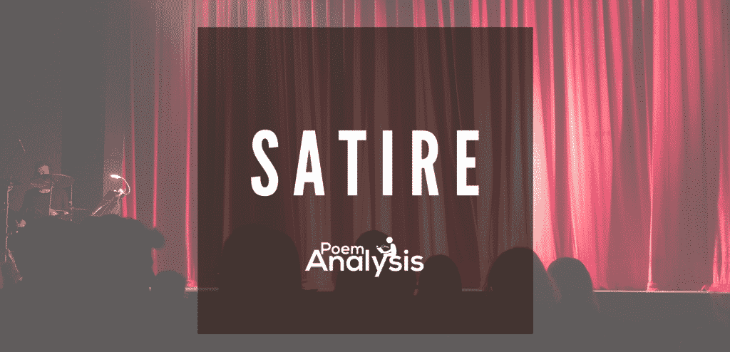 Satire/Satirical Comedy Definition and Examples Poem Analysis