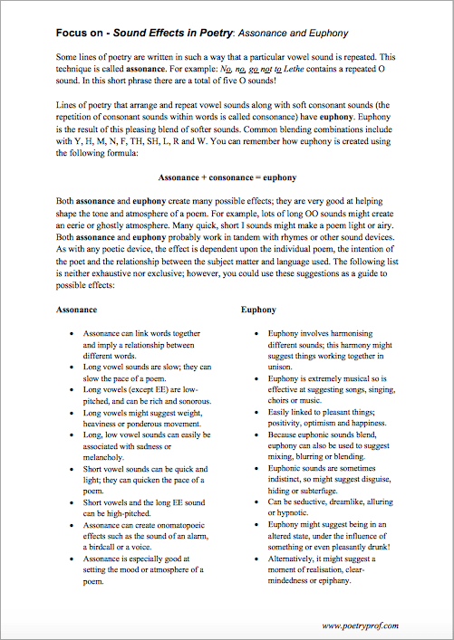 Ode on Melancholy Poetry Prof