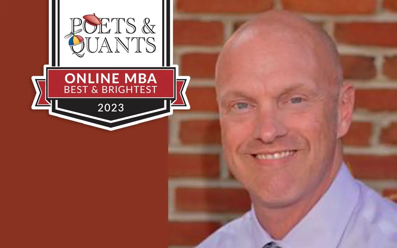 Poets&Quants 2023 Best & Brightest Online MBA Robert Saylor, Penn