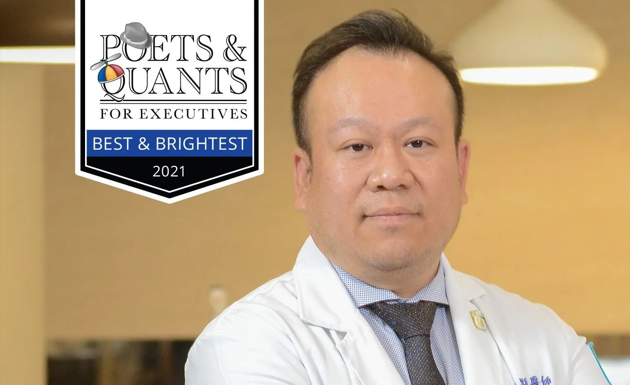 Poets&Quants for Execs 2021 Best & Brightest EMBAs Dr. Peter Tien
