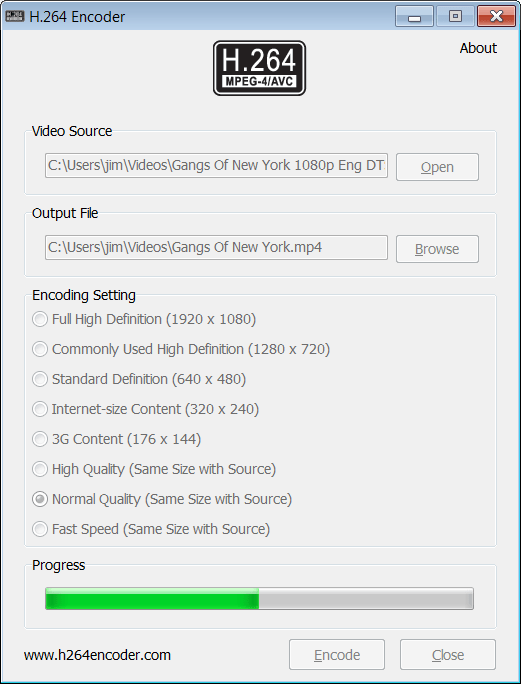 h.264 encoder Pogo Gold Coast Computer Repairs