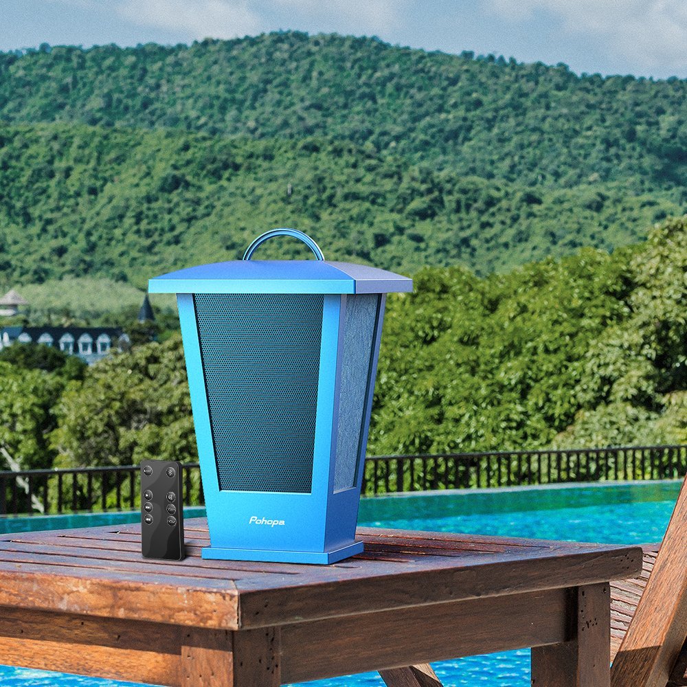 Portable Bluetooth Speakers Waterproof Pohopa Lantern Indoor Outdoor