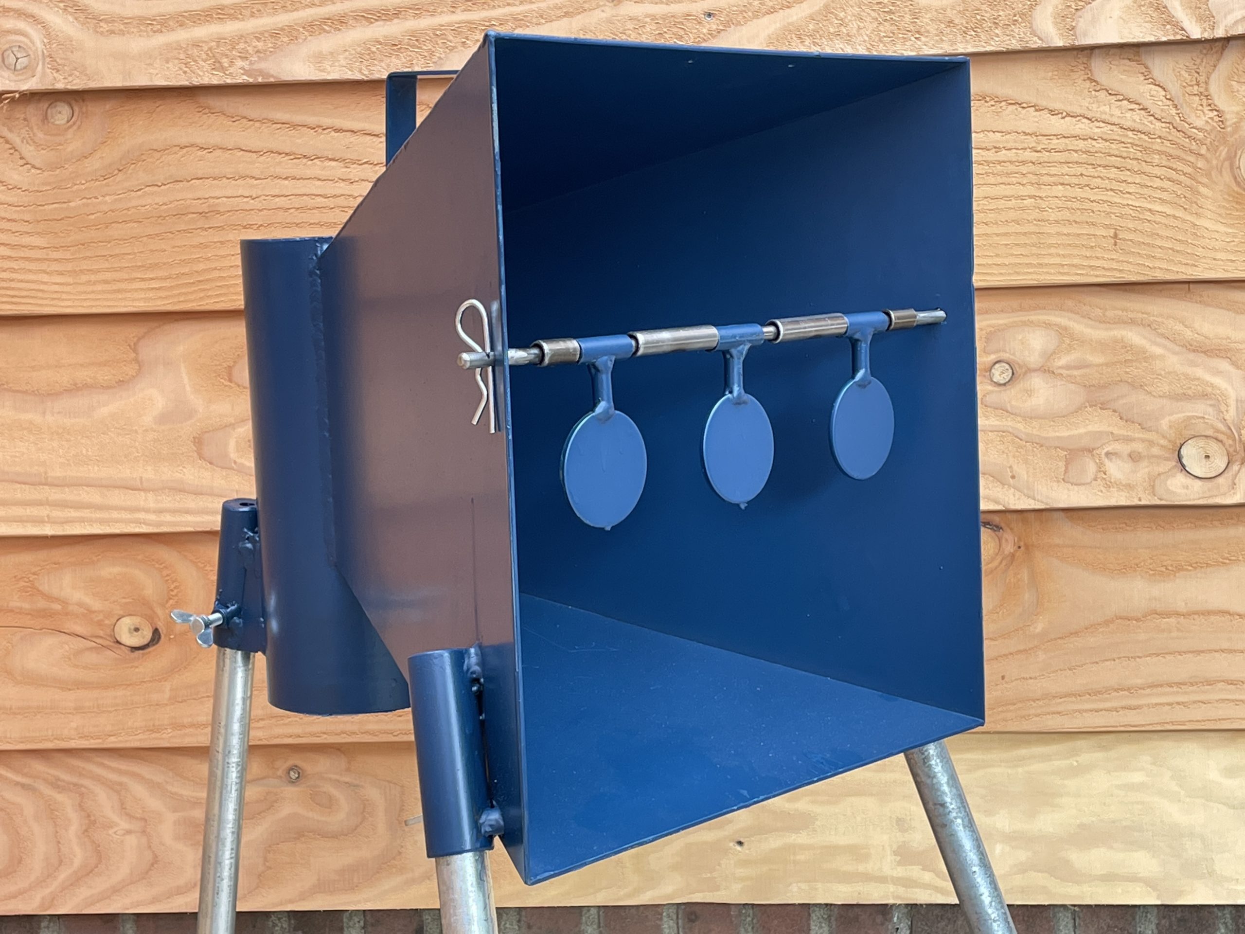 Bullet trap 40x40cm Heavy Duty! voor serieuze PCP impact pointblank.nl