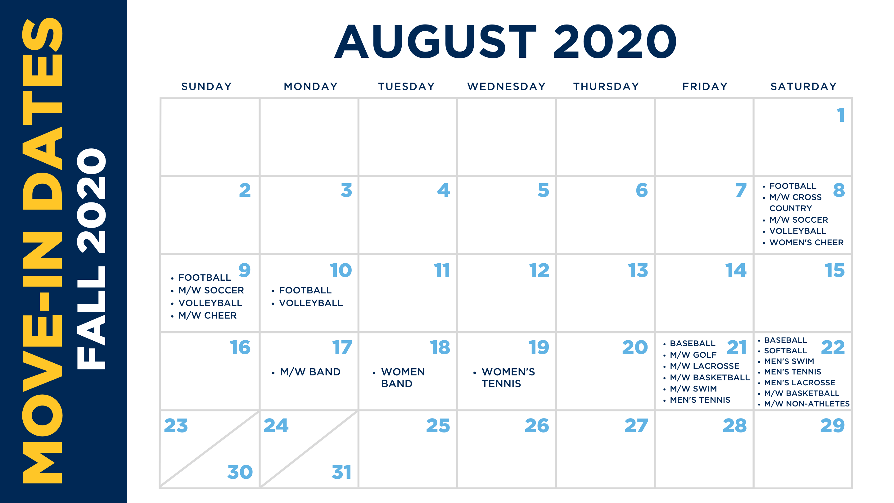 CALENDAR Point University