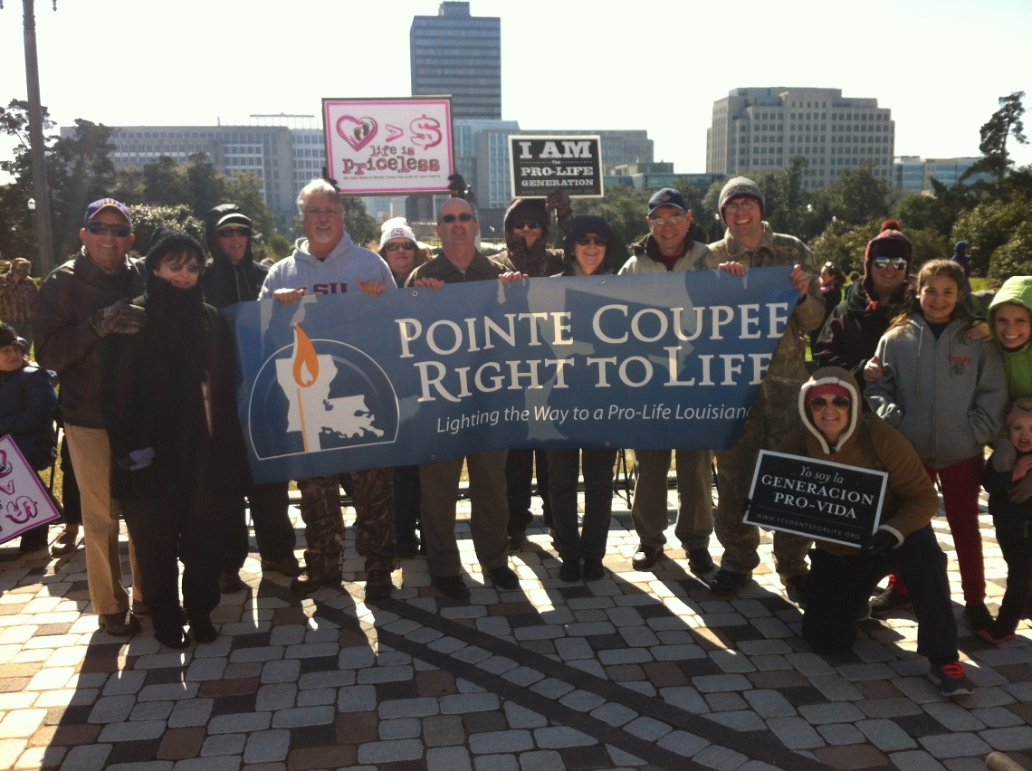 Pointe Coupee Groups Mark The 43rd Anniversary Of Roe v. Wade