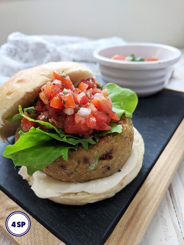 Falafel Burger Weight Watchers Pointed Kitchen