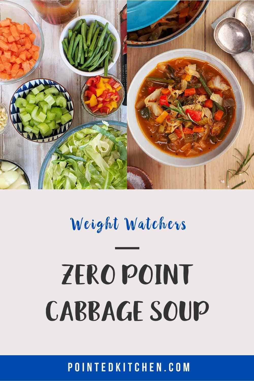 Zero Point Cabbage Soup Weight Watchers Pointed Kitchen