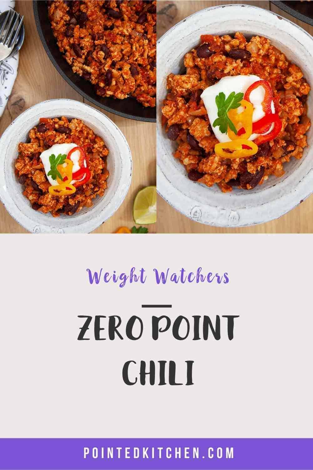 Zero Point Chili Weight Watchers Pointed Kitchen