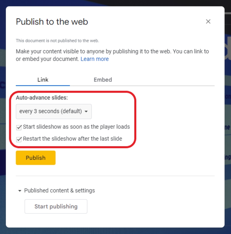 How to Make Google Slides Automatically Transition in 2 Steps